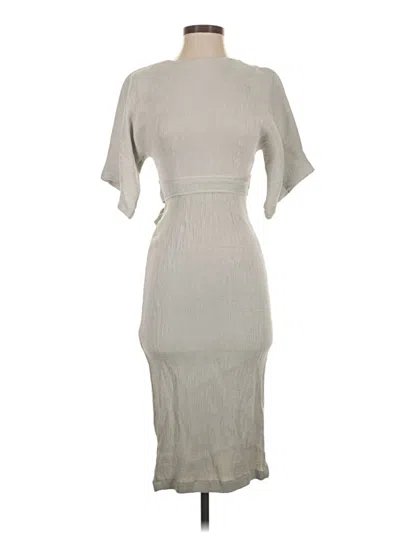 Pre-owned Closet Cocktail Dress In Gray