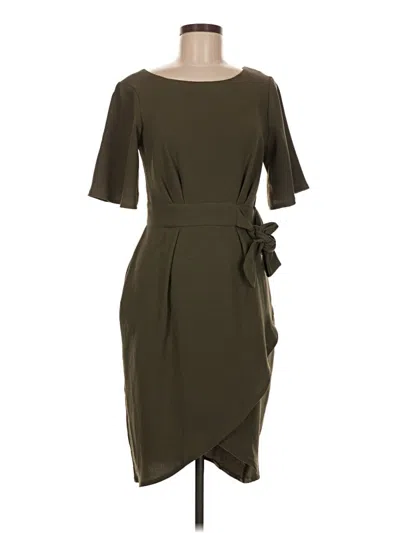 Pre-owned Closet Cocktail Dress In Green
