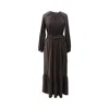 Closet London Women's  Chocolate Brown A-line Maxi Dress In Brown