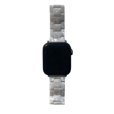 Closet Rehab Women's Apple Watch Band In White Out