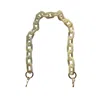Closet Rehab Women's Chain Link Short Acrylic Purse Strap In Cream In White