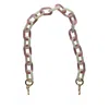 Closet Rehab Women's Chain Link Short Acrylic Purse Strap In Watermelon In Green/pink/yellow