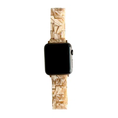 Closet Rehab Women's Neutrals Apple Watch Band In Champagne Dreams In Gray