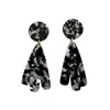 Closet Rehab Women's Neutrals / Black / Brown Petal Drop Earrings In Home By 8
