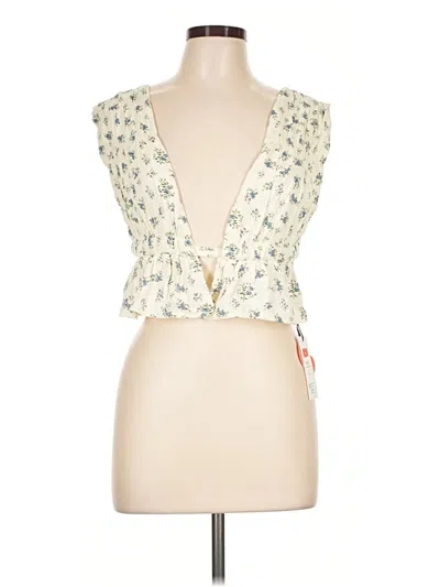 Closet Sleeveless Blouse In White
