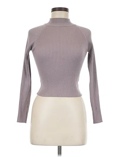 Pre-owned Closet Turtleneck Sweater In Gray