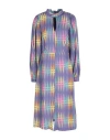 Closet Woman Short Dress Purple Size 4 Viscose In Purple