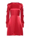 Closet Short Dresses In Red