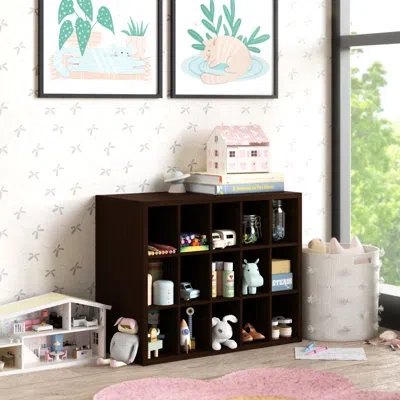 Closetmaid 15-shoe Cube Organizer In Espresso Wood