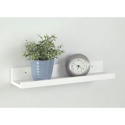 Closetmaid 19" Floating Ledge Wall Shelf In White