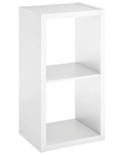 Closetmaid 2-cube Decorative Storage Organizer In White