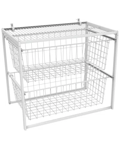 Closetmaid 3-drawer Wire Organizer In White