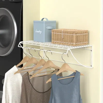 Closetmaid 24" W Hanging Wire Shelf In White