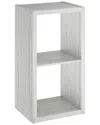 Closetmaid 2-cube Decorative Storage Organizer In Gray