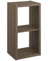 Closetmaid 2-cube Decorative Storage Organizer In Brown