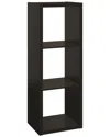 Closetmaid 3-cube Decorative Storage Organizer In Black