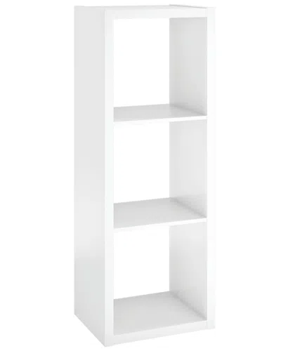 Closetmaid 3-cube Decorative Storage Organizer In White