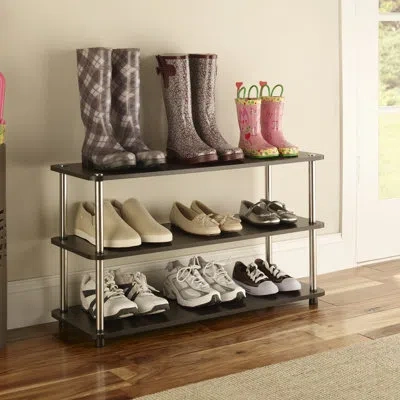 Closetmaid 3-tier Shoe Shelf Organizer In Espresso