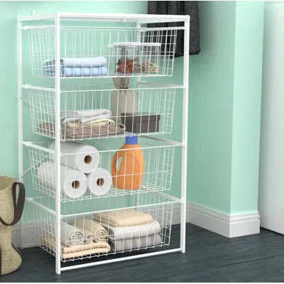 Closetmaid 4 Drawer Storage Chest In White