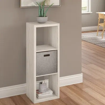 Closetmaid 43.98" H X 15.87" W Cube Bookcase In Bleached Walnut