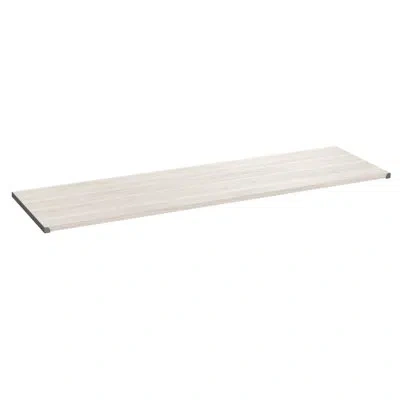 Closetmaid 48" Top Shelf With Hardware In Ivory