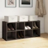 Closetmaid 8 Pair Stackable Shoe Rack In Espresso