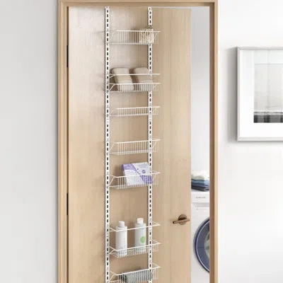 Closetmaid 8-tier White Wire Wall Or Door Rack