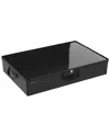 Closetmaid Capsule Under The Bed Fabric Organizer In Black