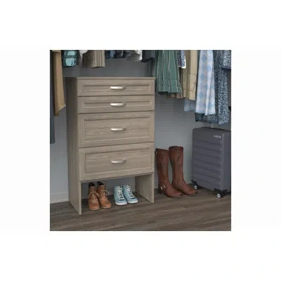 Closetmaid Closet Drawers In Graphite Gray