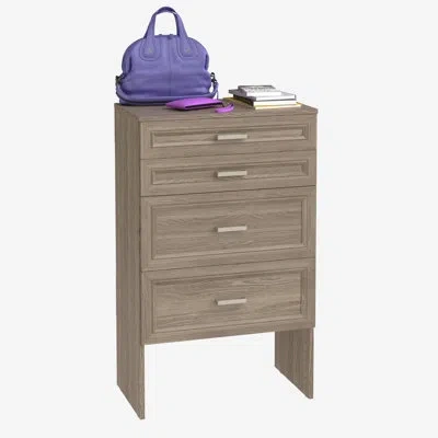 Closetmaid Closet Drawers In Natural Gray