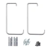 Closetmaid Garage Ceiling Wall Hooks In Silver