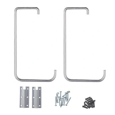 Closetmaid Garage Ceiling Wall Hooks In Silver