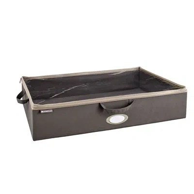 Closetmaid Grey Under Bed Fabric Storage Bin In Gray