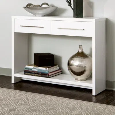 Closetmaid Hex 40" Console Table In White