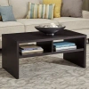 Closetmaid Hex Modular Coffee Table In Black Walnut