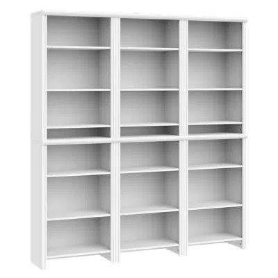 Closetmaid Impressions 25" Closet Tower Set Of 3 In White
