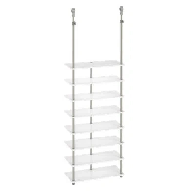 Closetmaid Maximizer 8-shelf Adjustable Closet Organizer In White