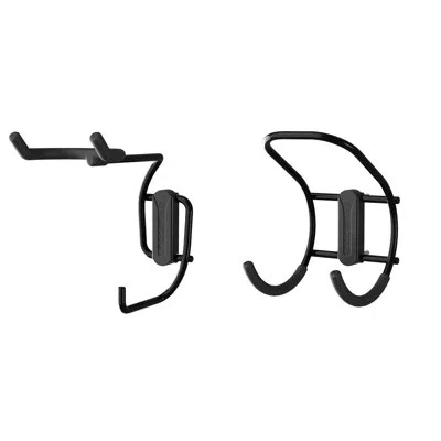 Closetmaid Maxload 2 Piece Power Equipment Hang Up Set In Black