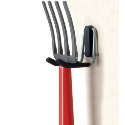 Closetmaid Maxload Heavy Duty Garage Tool Hook In Silver