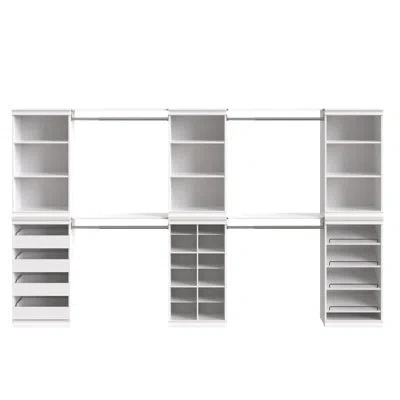 Closetmaid Modular Storage Large Reach In Closet System In White