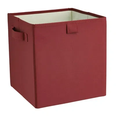 Closetmaid Premium Cubes Fabric Storage Bin In Red,red