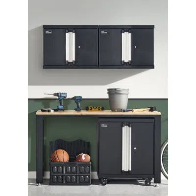 Closetmaid Progarage 21" H X 26.8" W X 11.8" D Wall Cabinet In Black