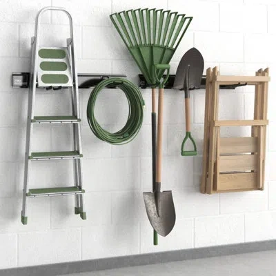 Closetmaid Progarage Tool Wall Holder With Hooks In Multi