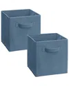 Closetmaid Set Of 2 Cubeicals Fabric Drawers
