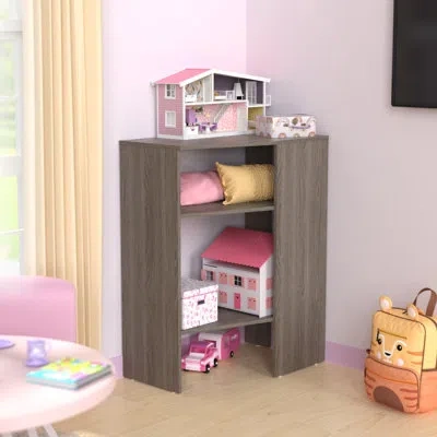Closetmaid Suitesymphony 31.75" W Corner Shelf Unit In Graphite Gray
