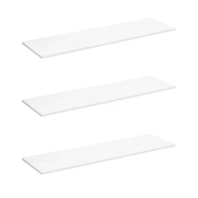 Closetmaid Suitesymphony 48" W Top Shelf, Set Of 3 In White