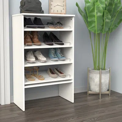 Closetmaid Suitesymphony Base Unit With Shoe Shelves In White