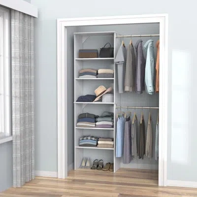 Closetmaid Suitesymphony Closet System In Pure White