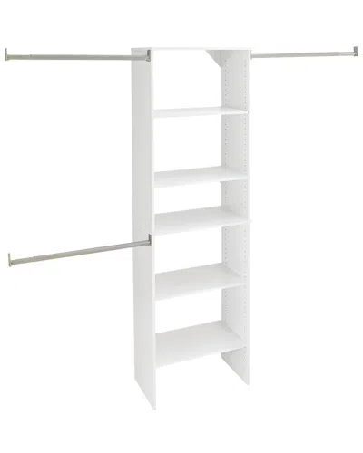 Closetmaid Suitesymphony Starter Closet 25-inch Wide Tower Kit In White