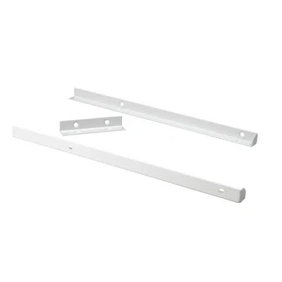 Closetmaid Suitesymphony Top Shelf Support Hardware Kit In Pure White